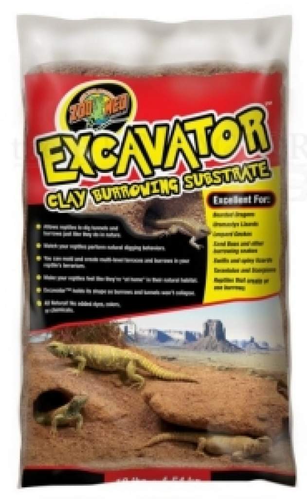 Zoo Med Excavator Tonsubstrat – 100 % natürlich, formbar
